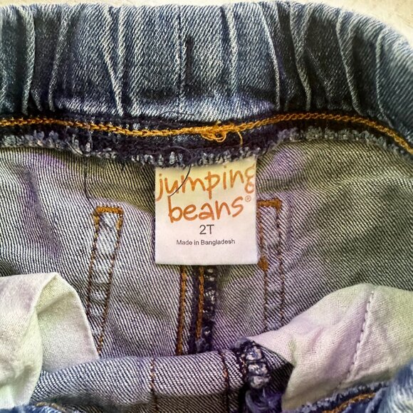 Jumping Beans Toddler Boys 2T Medium Wash Straight Leg Jeans - KC073 - Picture 2 of 4